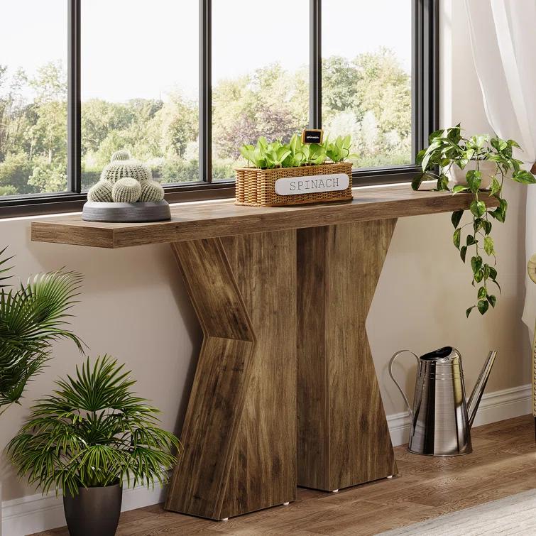Millwood Pines 55 Inch Console Table