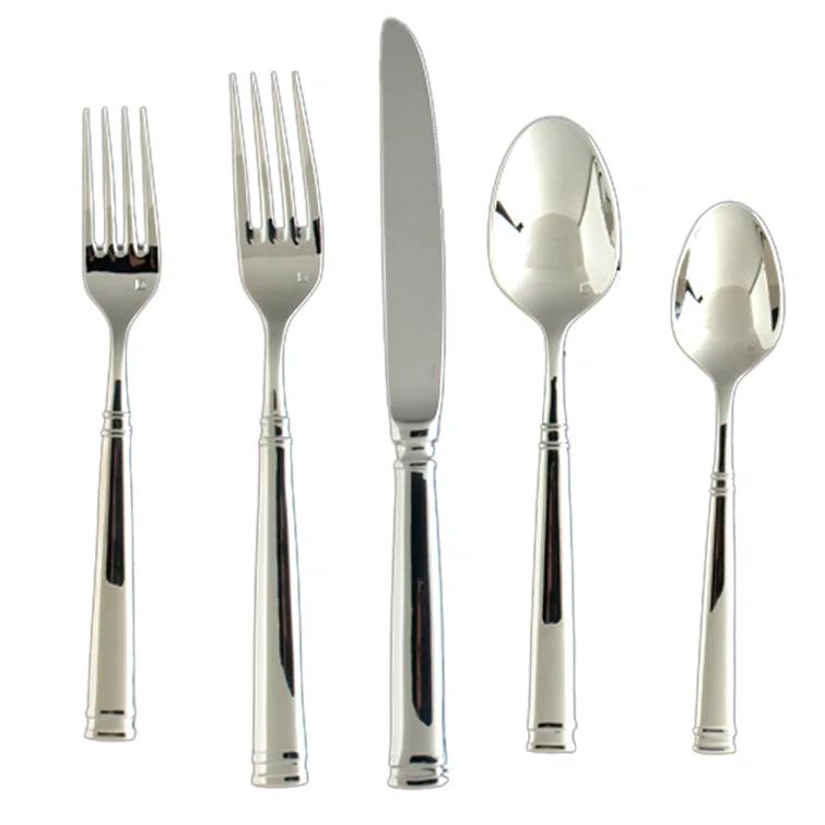 Fortessa Bistro Stainless Steel Flatware Set, Service for 4