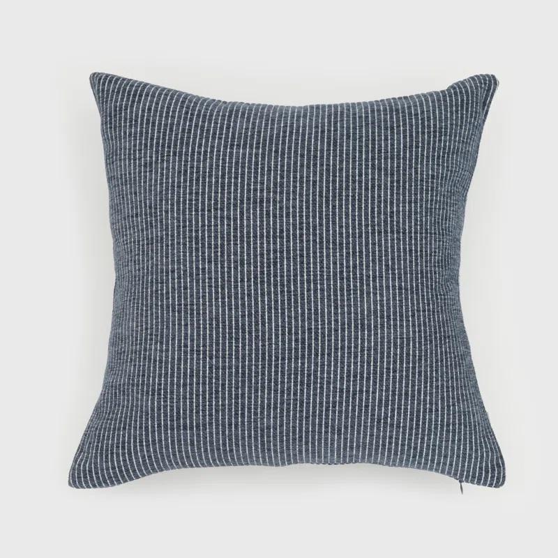 EverGrace Elsa Reversible Pinstripes Striped Reversible Throw Pillow