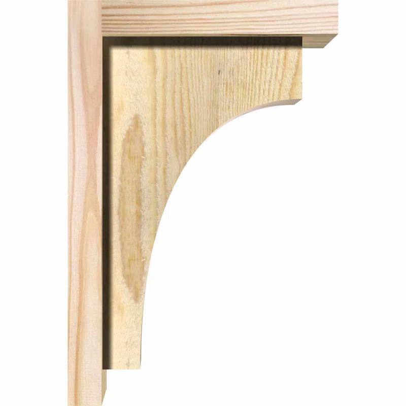 Ekena Millwork Huntington Corbel w/Backplate