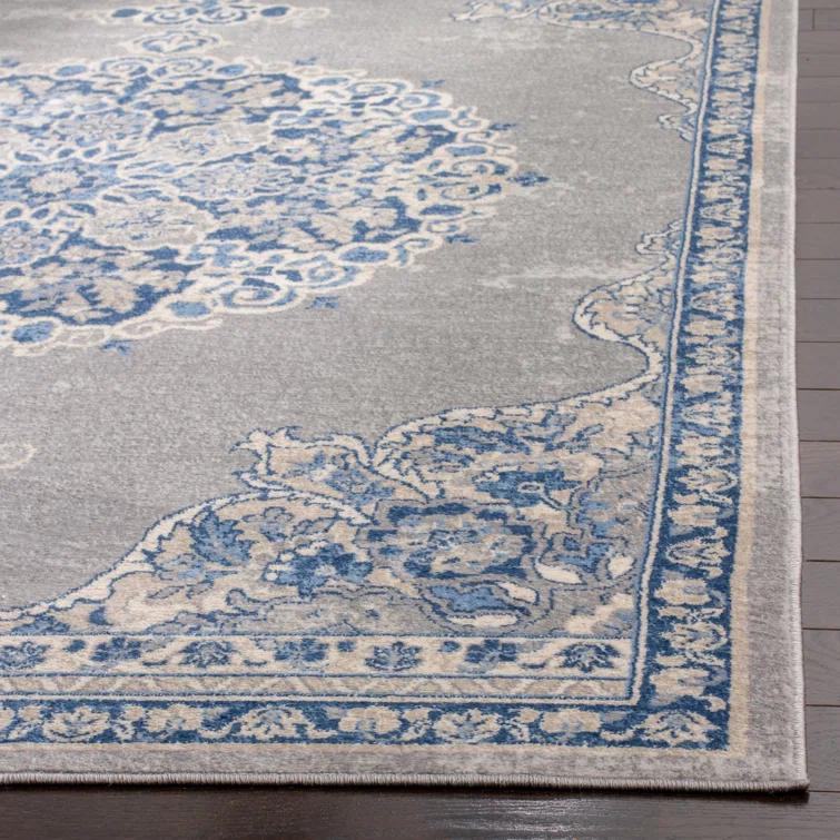 Kelly Clarkson Home Carlisle Light Gray/Blue Rug