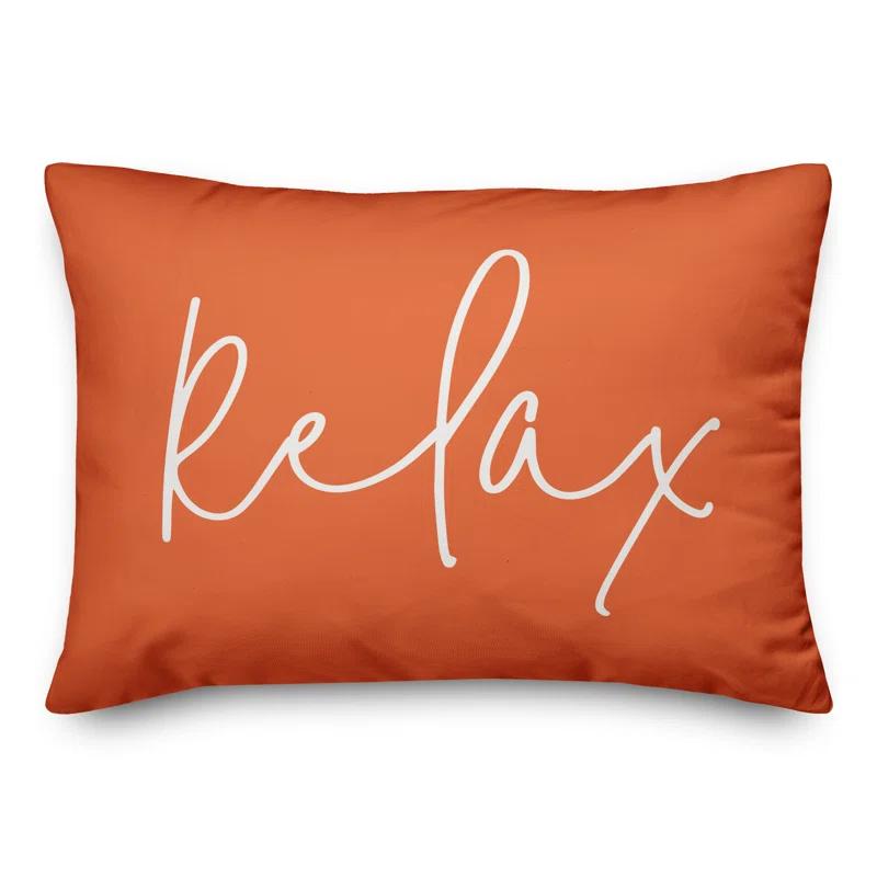 Designs Direct Creative Group Textual Indoor/Outdoor Throw Pillow