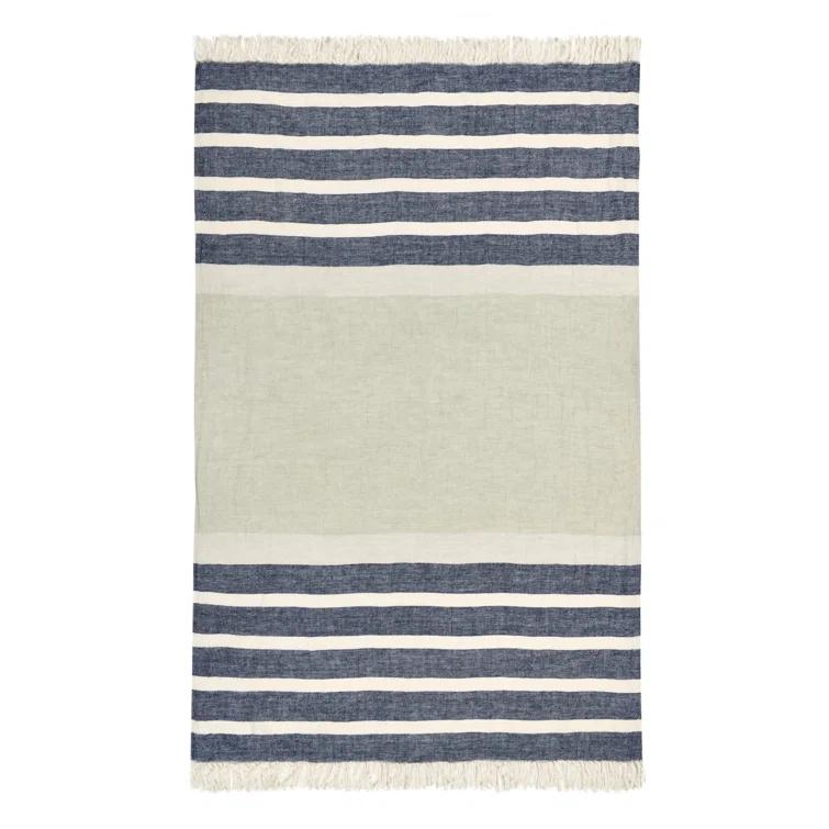 Villa by Classic Home Crawford Hand Woven Throw Blanket