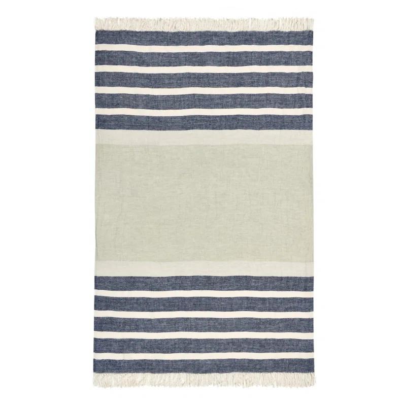Villa by Classic Home Crawford Hand Woven Throw Blanket