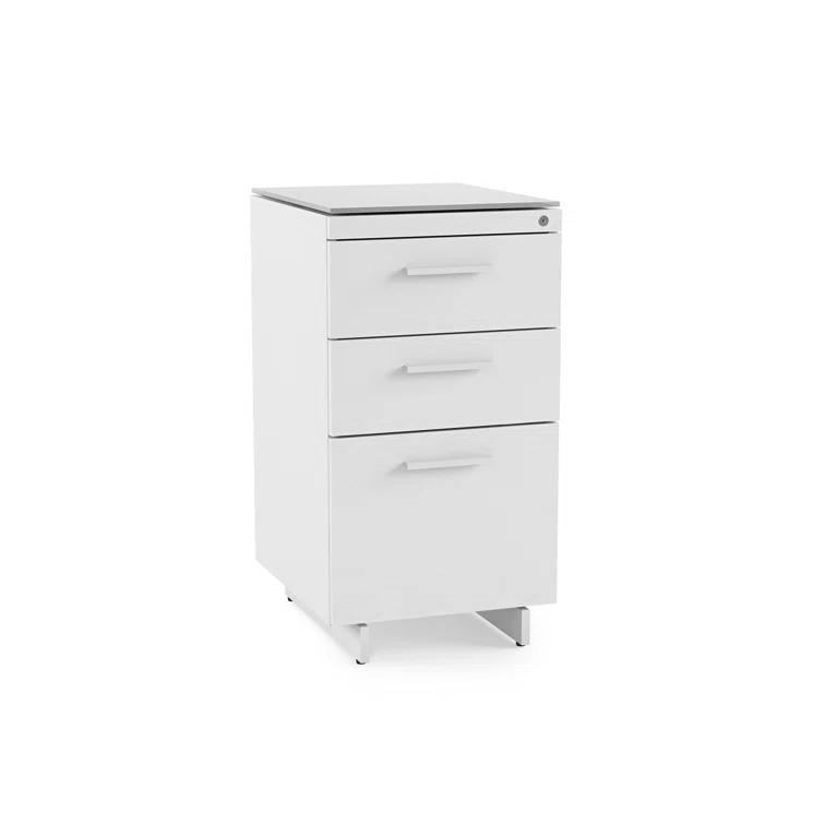 BDI Centro 15.5'' Wide 3 -Drawer File Cabinet