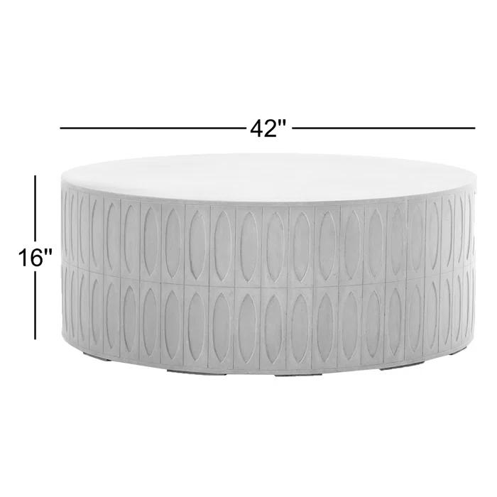 Mal Indoor / Outdoor Round Coffee Table