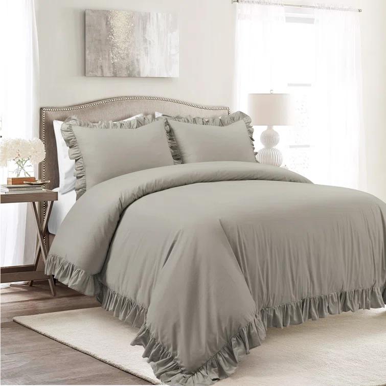 Lush Decor Cotton Duvet Cover Set