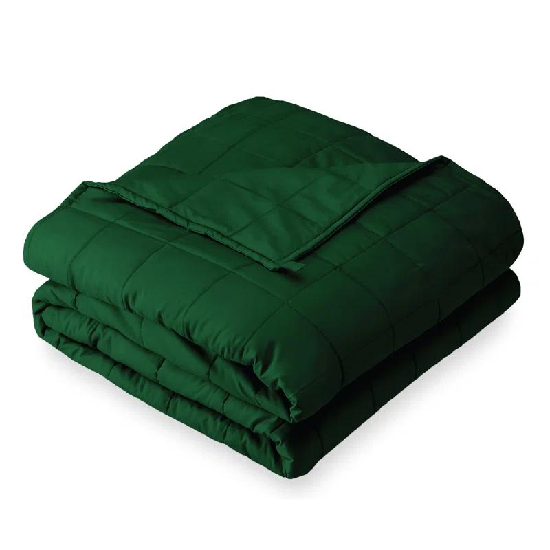 Bare Home Cotton Twill Weighted Blanket