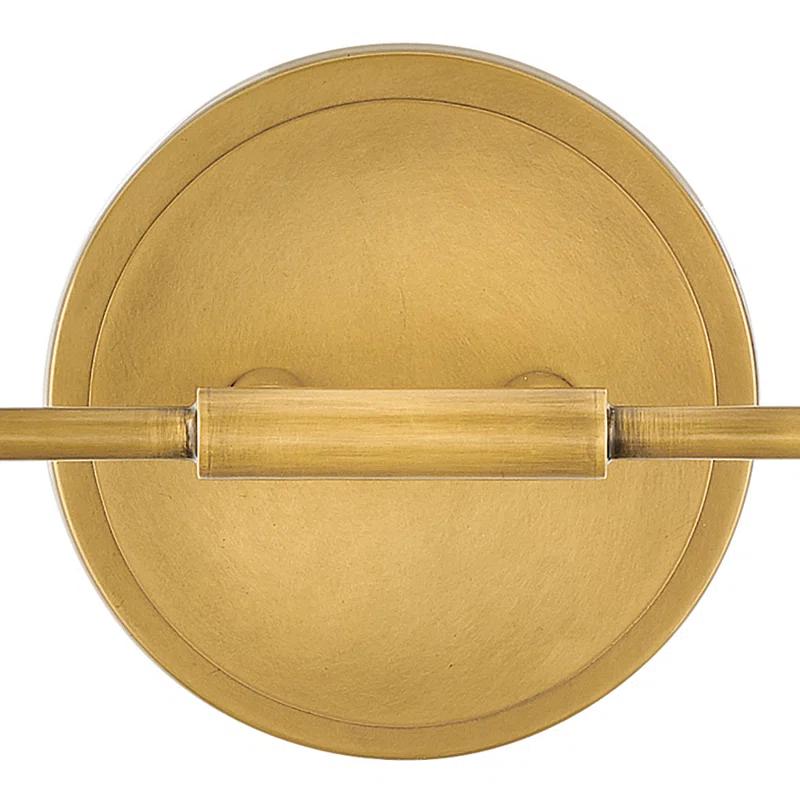Fitz 2 Light Frosted Dimmable Vanity Light