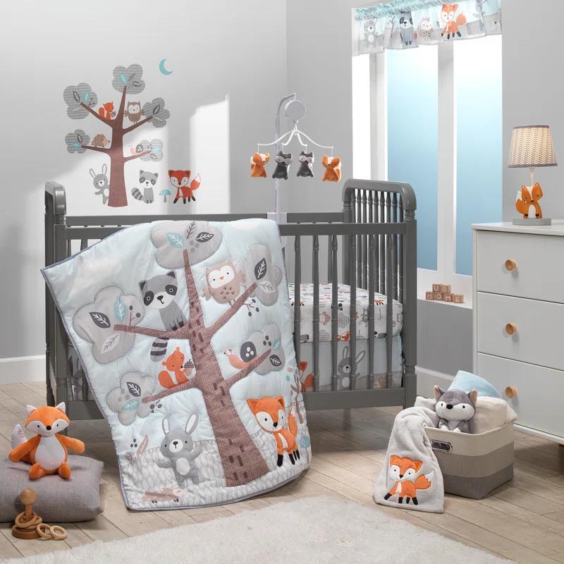 Bedtime Originals Woodland Friends 3 Piece Crib Bedding Set