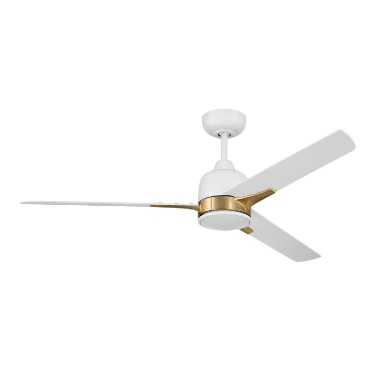 Latitude Run® Eiladh 52" Ceiling Fan with LED Lights & Wall Control