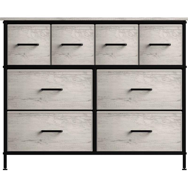 Sorbus 8 Drawers Chest Dresser with Knob Handle