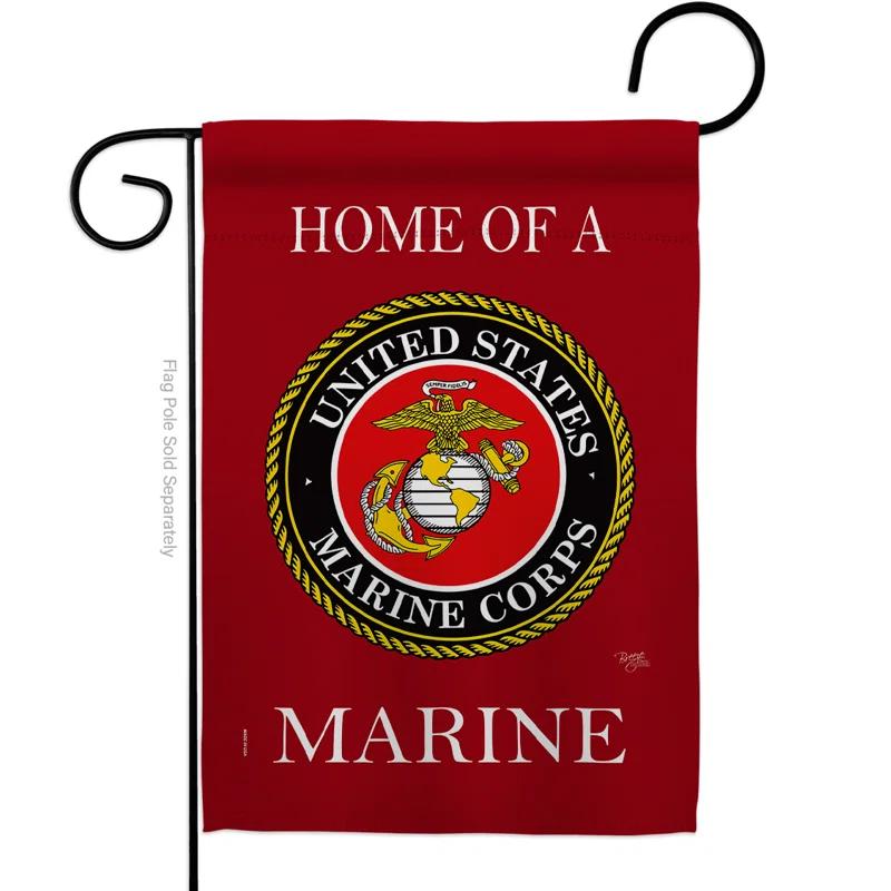 Breeze Decor Double Sided 18.5'' H x 13'' W Polyester Garden Flag