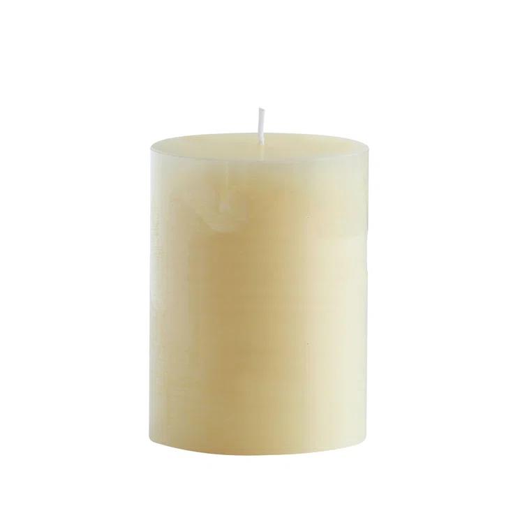 Unscented Pillar Candle