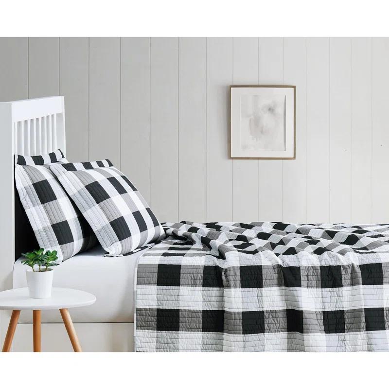 Buffalo Plaid Farmhouse / Country Plaid Quilt Set