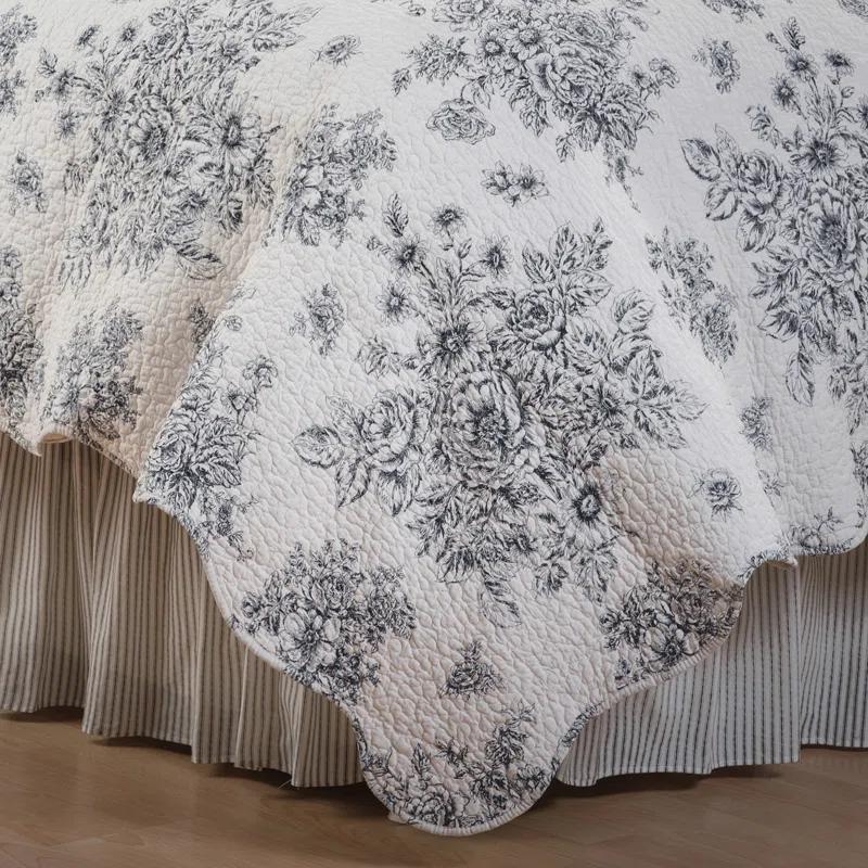 C&F Home Nelly Farmhouse / Country Cotton Reversible Quilt Set