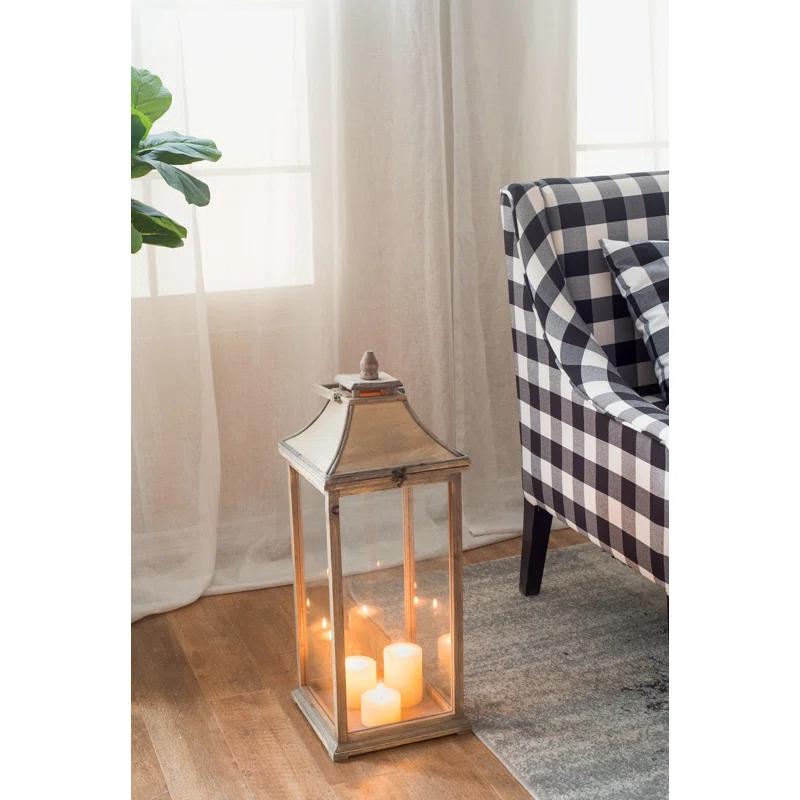 2 Piece Table Top Lantern Set