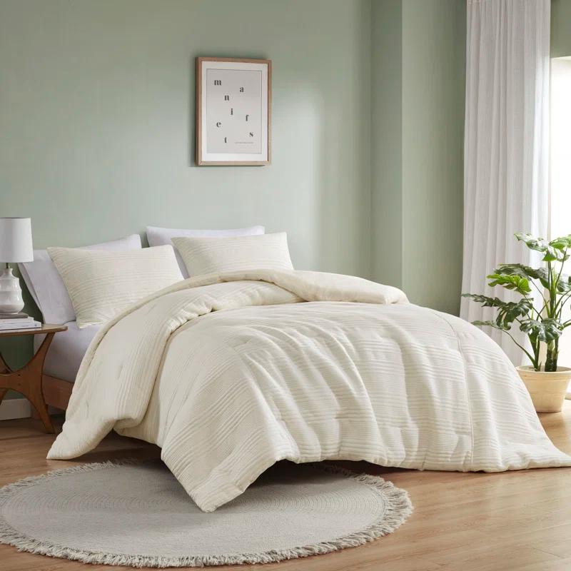 Intelligent Design Wyatt 3 Piece Knitted Jersey Comforter Set