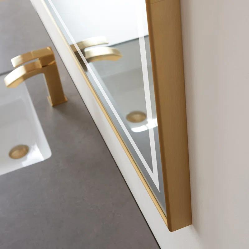 Vinnova Metal Flat LED Wall Mirror