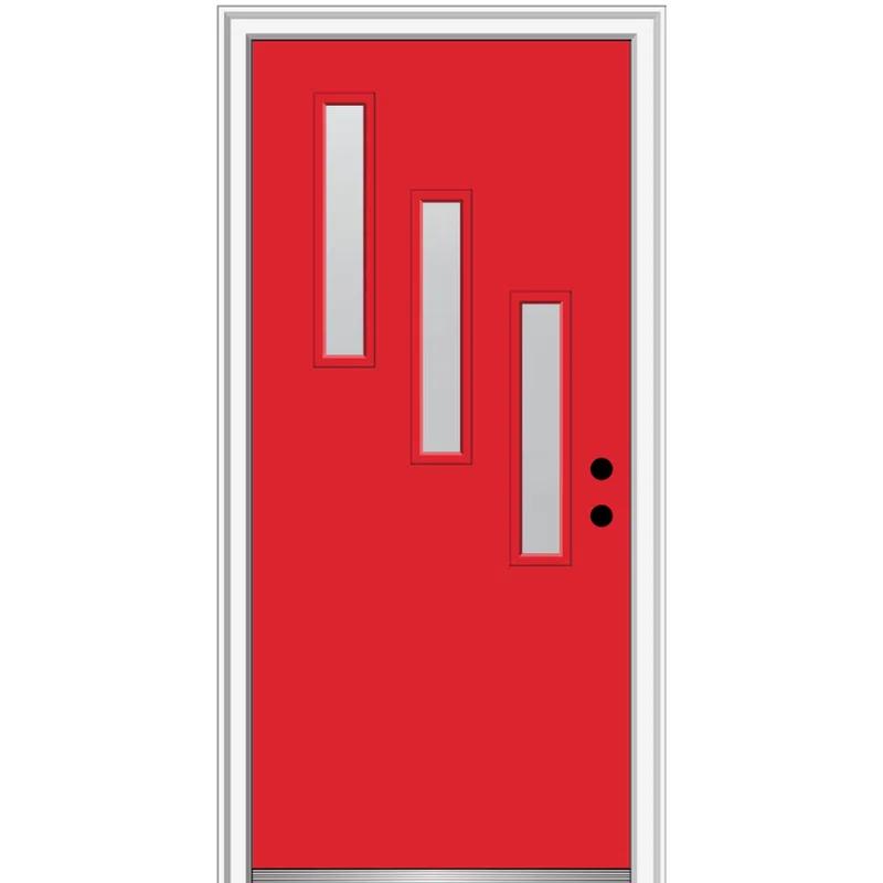 MMI DOOR Spotlight 80'' Fiberglass Front Entry Doors