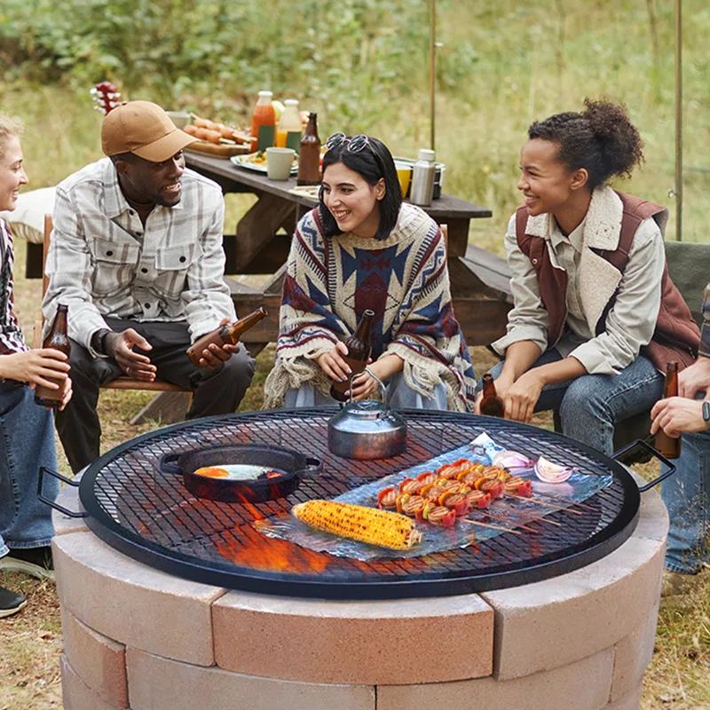VEVOR Round Alloy Steel Fire Pit Tool