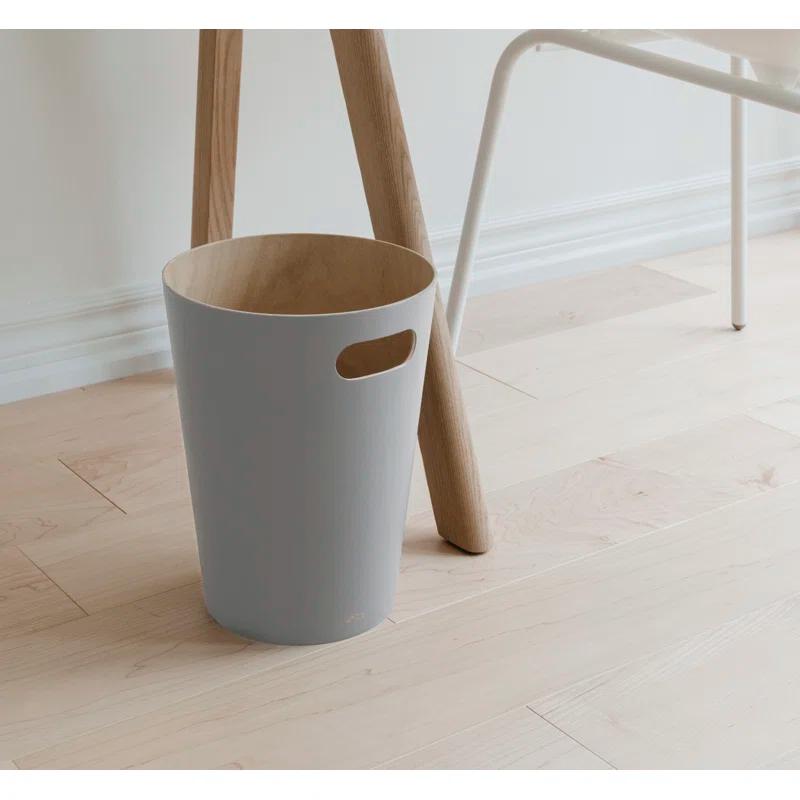 Umbra Woodrow Manufactured Wood Open Waste Basket - 2.25 Gallons