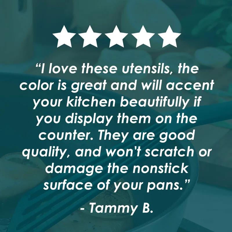 Rachael Ray Rachael Ray Tools & Gadgets 2-Piece Nylon Slotted Turner Spatula Set