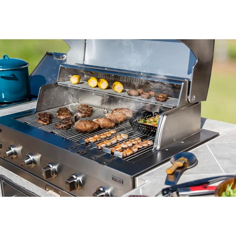 Charbroil Charbroil Medallion Series Built-In 5-Burner Gas Grill, Stainless Steel