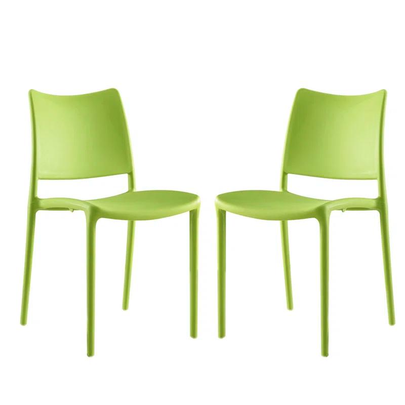Modway Modway Hipster Plastic Dining Chair (Set of 2)