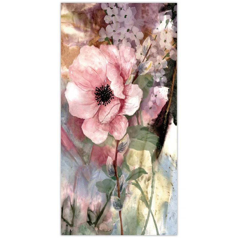 Empire Art Direct " Pastel Fleur I&II " 2 - Pieces Painting Print