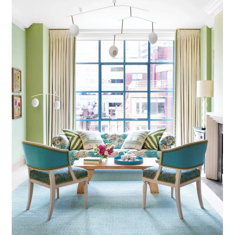 Pine Cone Hill Henri Ikat Linen Reversible Pillow Cover