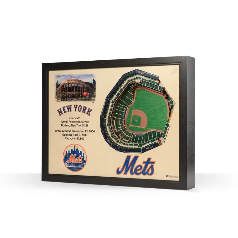 MLB 25-Layer StadiumViews 3D Wall Art