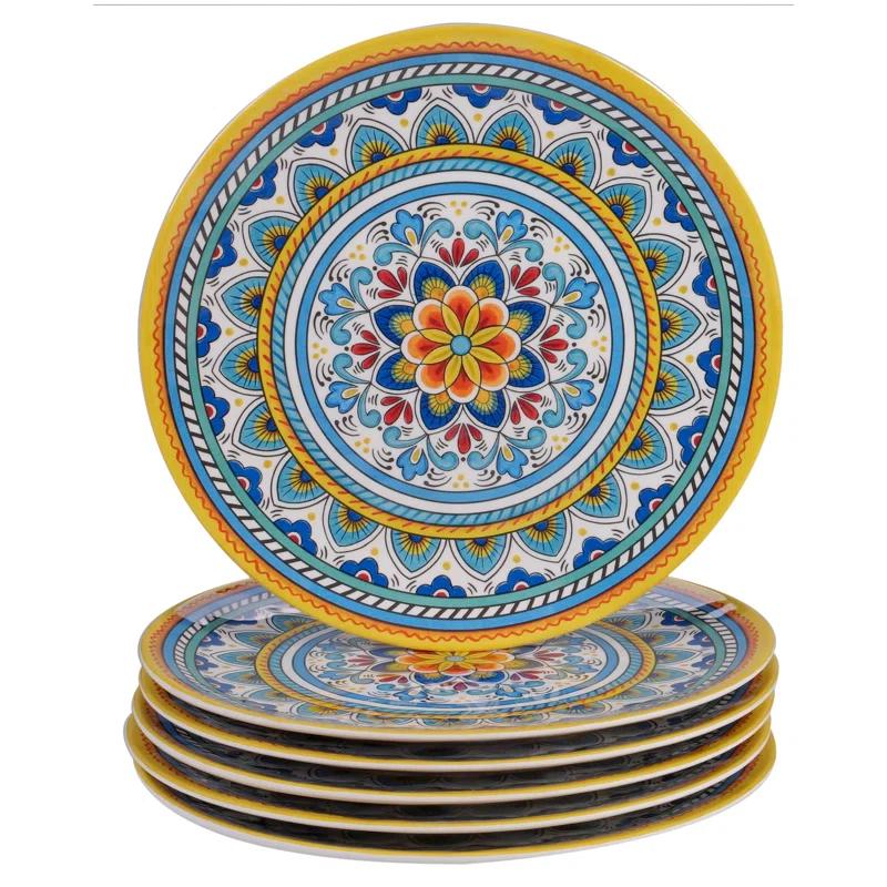 Certified International Certified International Portofino Set/6 Dinner Plate 11" (Set of 6)
