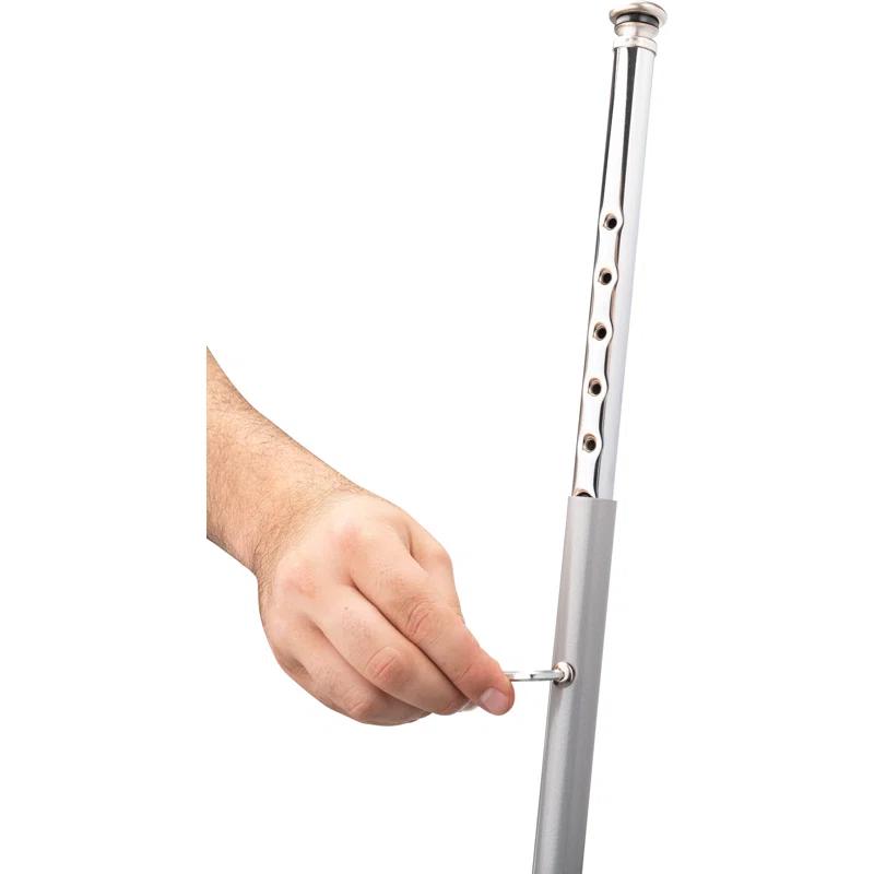 National Public Seating 6200 Series Height Adjustable Heavy Duty Steel Stool with Footring