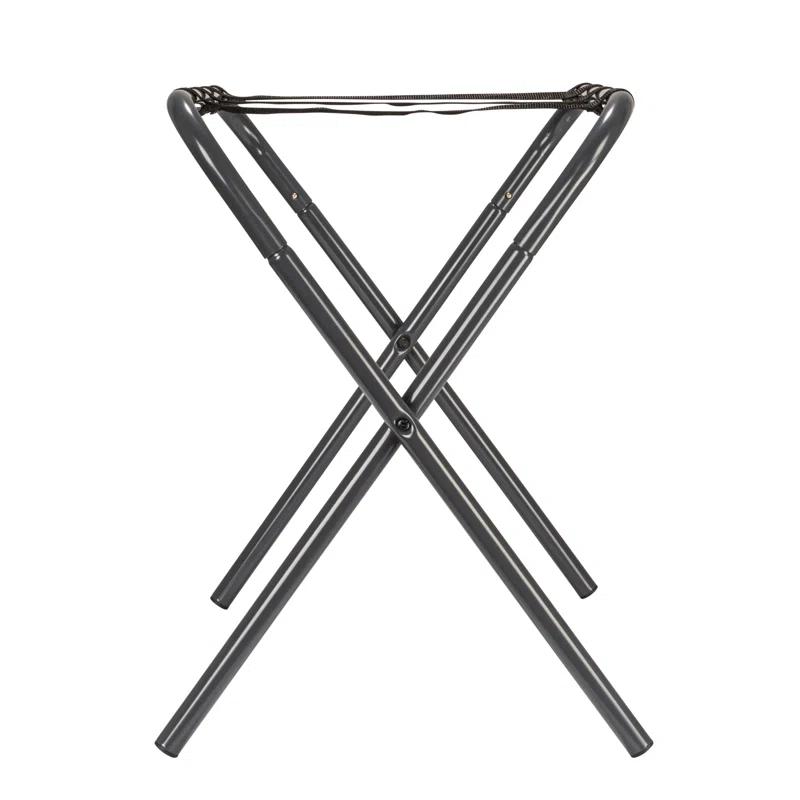 Household Essentials Folding Metal Luggage Rack