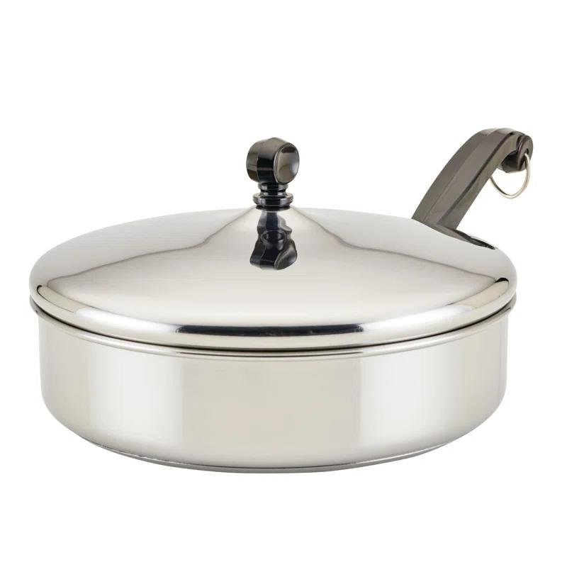 Farberware Farberware Classic Series Stainless Steel Sauté Pan with Lid