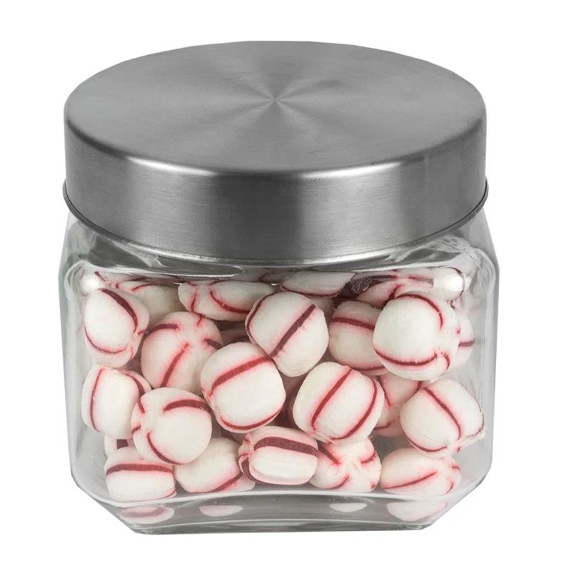 Prep & Savour Glass Canister - Set of 4