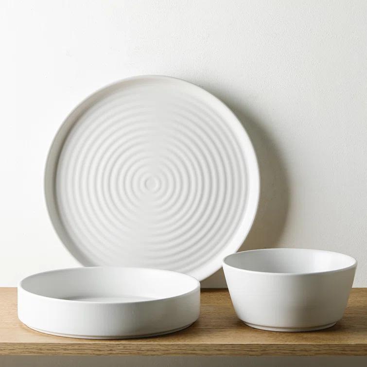 Stone Lain Elica 24-Piece Dinnerware Set Stoneware (Set of 24)
