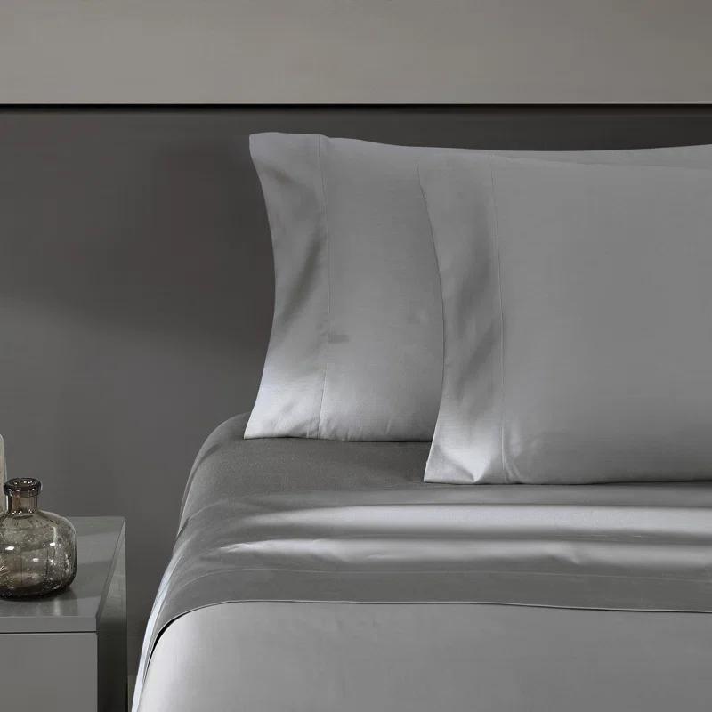Vera Wang Vera Wang T800 Sateen Solid CVC Sheet Set