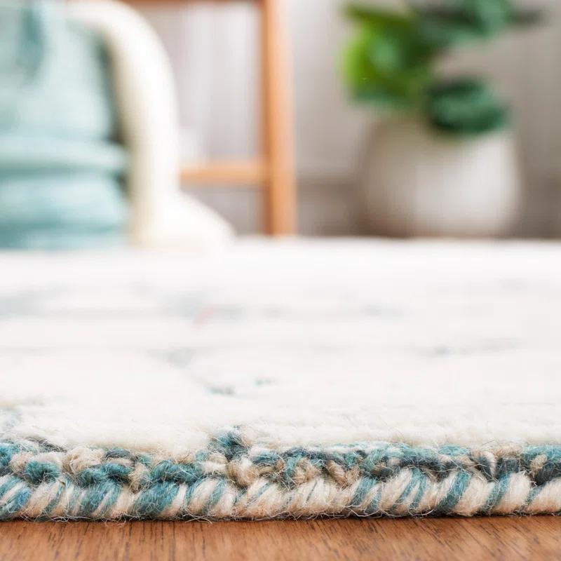 Martha Stewart Rugs Martha Stewart Hand Tufted 80% Wool And 20% Cotton Abstract Rug