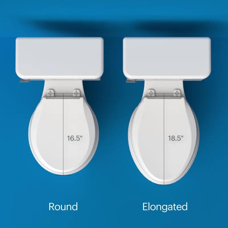 Brondell S1400-RB Swash 1400 Luxury Bidet Toilet Seat Round