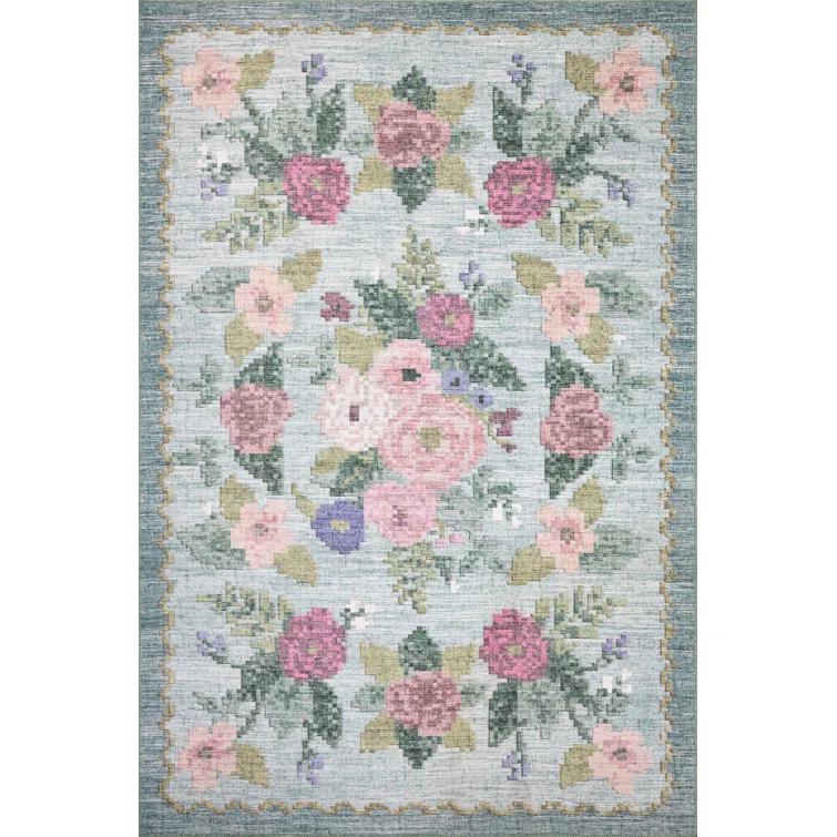 Rifle Paper Co. x Loloi Rifle Paper Co. x Loloi Rosa Sky Area Rug