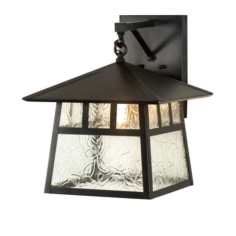 Meyda Lighting Double Bar Mission Solid Brass Armed Sconce