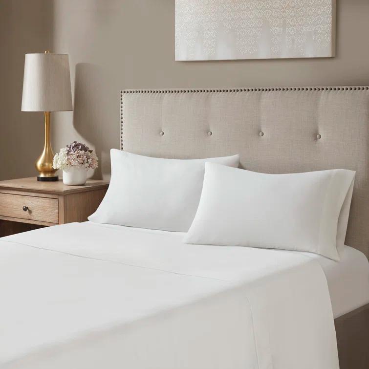 Madison Park Emilia 12 Piece Jacquard Comforter Set with Bed Sheets