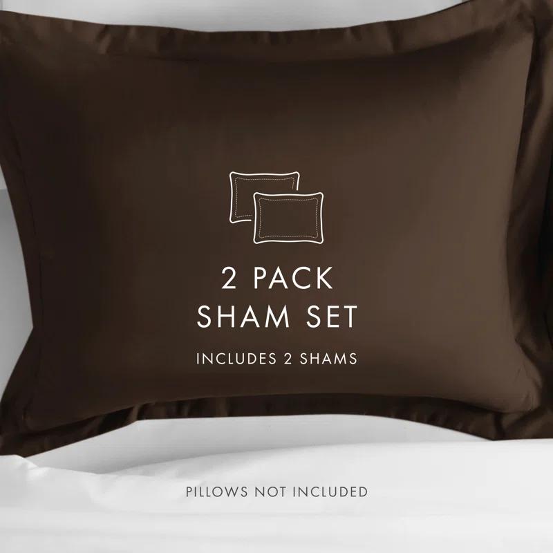 Becky Cameron Pillow Shams 2-Pack Microfiber Ultra Soft Bedding (Set of 2)