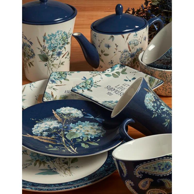 Certified International Certified International Bohemian Blue 16Pc Dinnerware Set