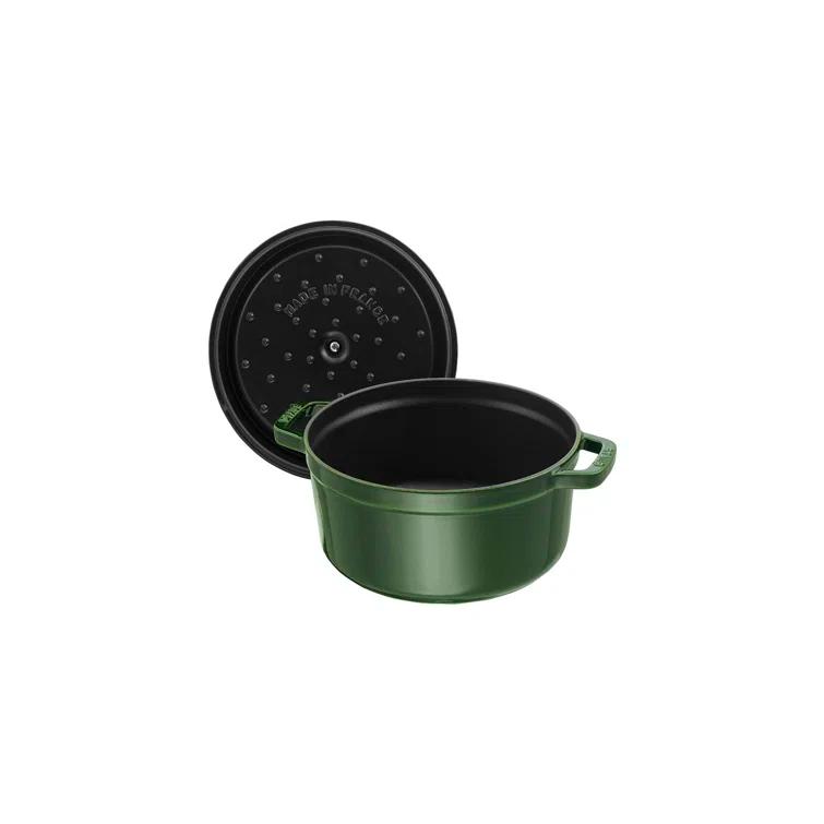 Staub La Cocotte Cast Iron Round Cocotte & Reviews | Wayfair