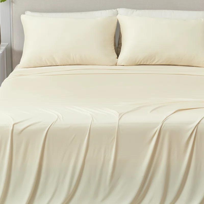 FreshFolds Silky Soft Performance Microfiber Sheet Set