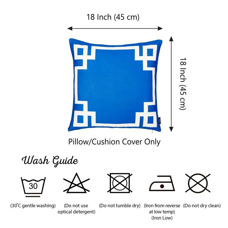 Apolena Albion Geometric Reversible Pillow Cover (Set of 2)