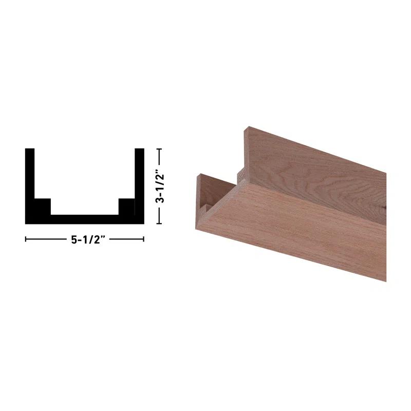 Ornamental Mouldings Natural Box Beam Oak